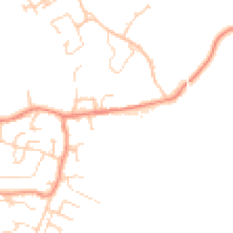 Daytime road noise heatmap for S45 9FH