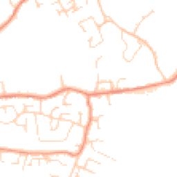 Daytime road noise heatmap for S45 9FQ