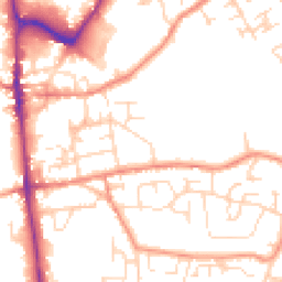Daytime road noise heatmap for S45 9JX