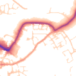 Daytime road noise heatmap for S45 9NP