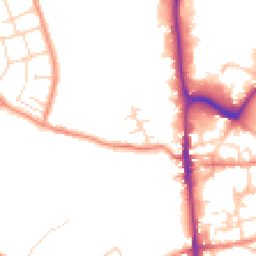Daytime road noise heatmap for S45 9PZ