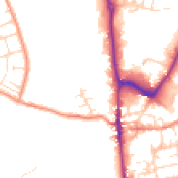 Daytime road noise heatmap for S45 9RG