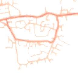 Daytime road noise heatmap for S45 9RL