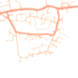 Daytime road noise heatmap for S45 9RX