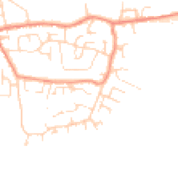 Daytime road noise heatmap for S45 9RY