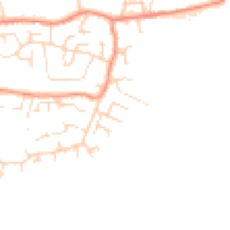 Daytime road noise heatmap for S45 9SD