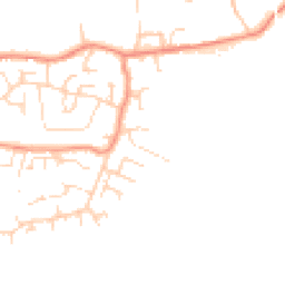 Daytime road noise heatmap for S45 9SH