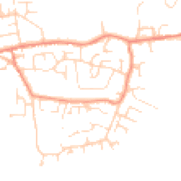 Daytime road noise heatmap for S45 9SL