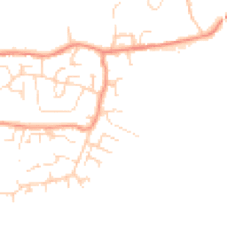 Daytime road noise heatmap for S45 9SQ