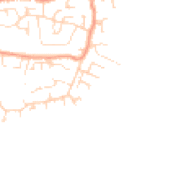 Daytime road noise heatmap for S45 9SS