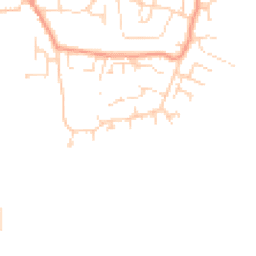 Daytime road noise heatmap for S45 9SU