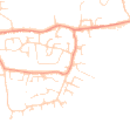 Daytime road noise heatmap for S45 9SW