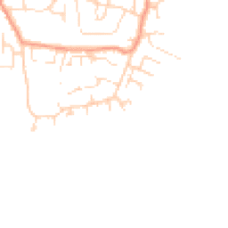 Daytime road noise heatmap for S45 9SX