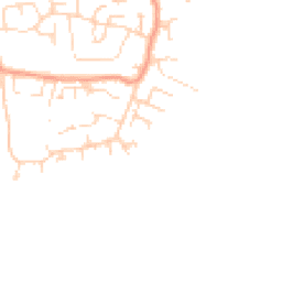 Daytime road noise heatmap for S45 9SZ