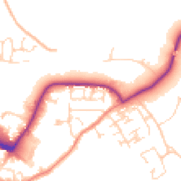 Daytime road noise heatmap for S45 9TH