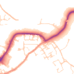 Daytime road noise heatmap for S45 9TR