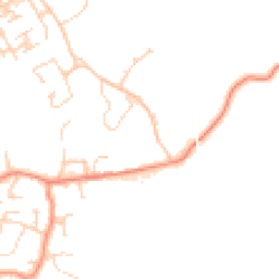 Daytime road noise heatmap for S45 9TX