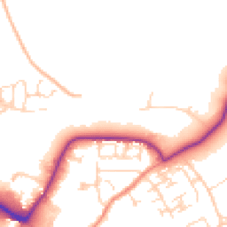 Daytime road noise heatmap for S45 9UD