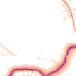 Daytime road noise heatmap for S45 9UH