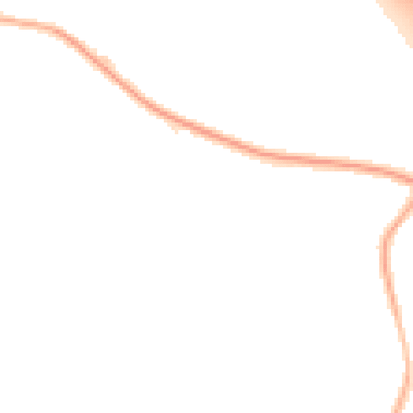 Night-time road noise heatmap for S5 0AD