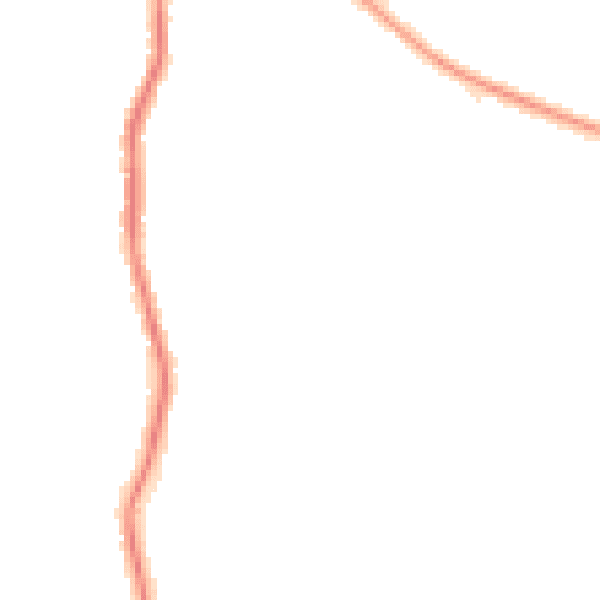 Night-time road noise heatmap for S5 0AH