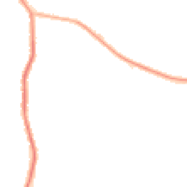 Night-time road noise heatmap for S5 0DF