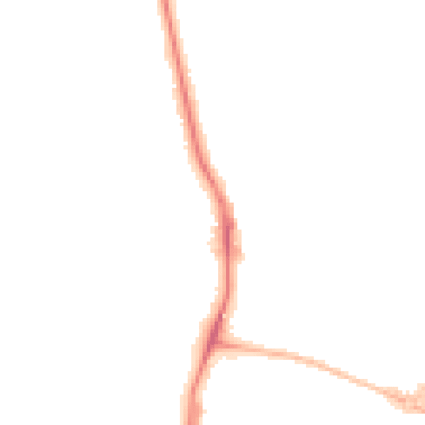 Night-time road noise heatmap for S5 0QF