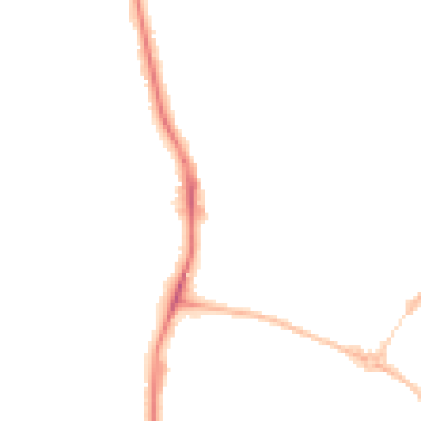 Night-time road noise heatmap for S5 6LH
