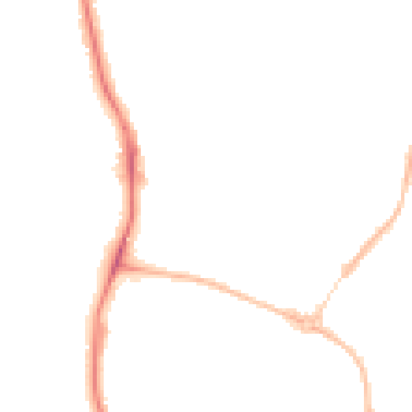 Night-time road noise heatmap for S5 6LU