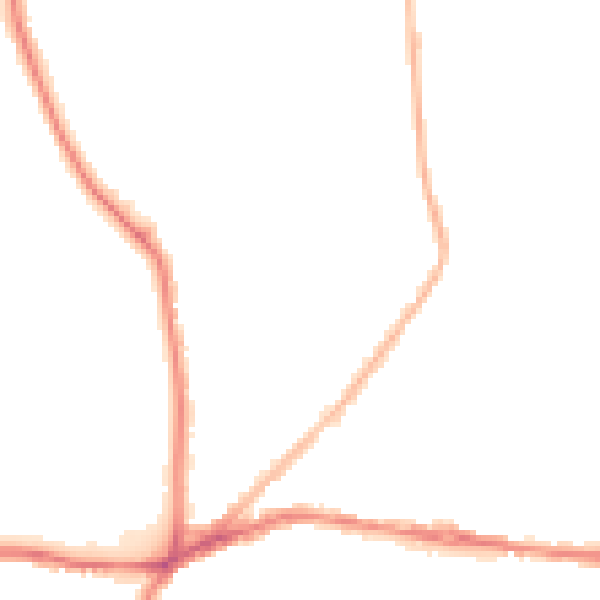 Night-time road noise heatmap for S5 6UU