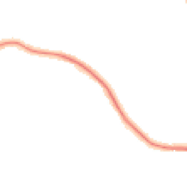 Night-time road noise heatmap for S5 7DG