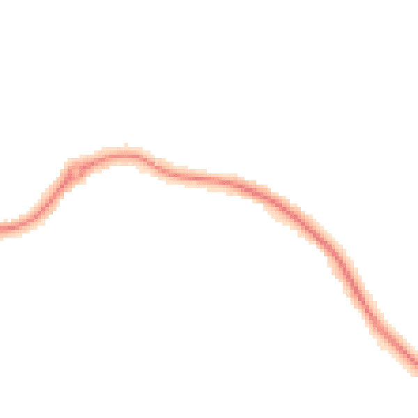 Night-time road noise heatmap for S5 7JQ
