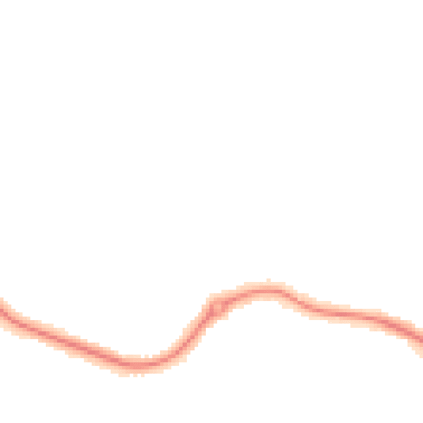 Night-time road noise heatmap for S5 7LA