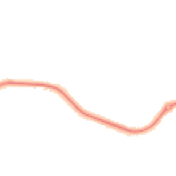 Night-time road noise heatmap for S5 8RR