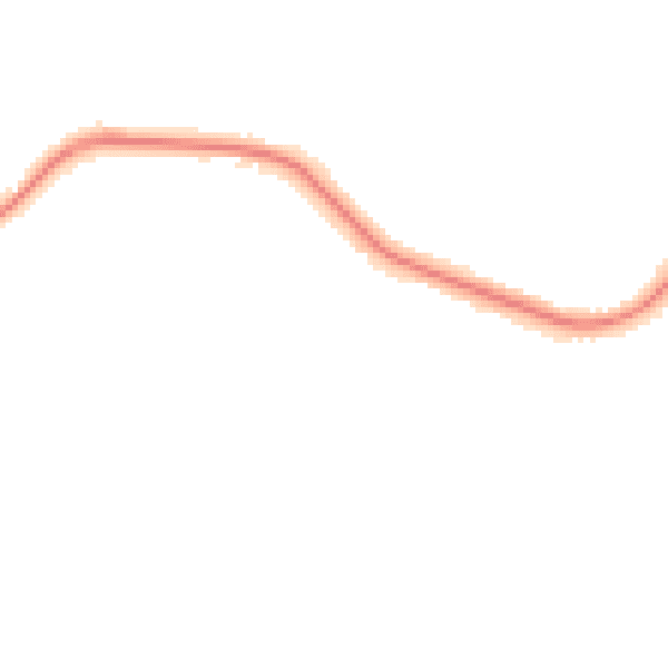 Night-time road noise heatmap for S5 8TU