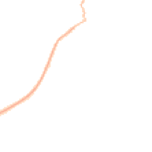 Night-time road noise heatmap for S5 9DL
