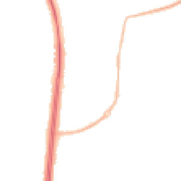 Night-time road noise heatmap for S5 9QB