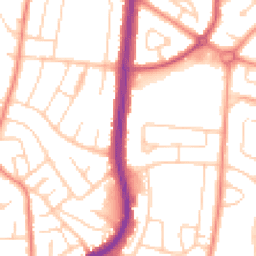 Daytime road noise heatmap for S6 1AA