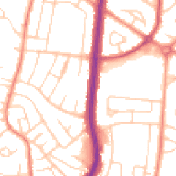 Daytime road noise heatmap for S6 1AE