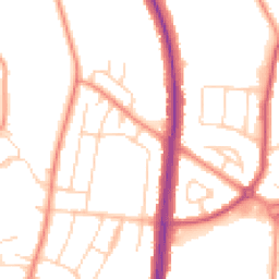 Daytime road noise heatmap for S6 1AH