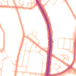 Daytime road noise heatmap for S6 1AJ