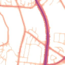Daytime road noise heatmap for S6 1AR