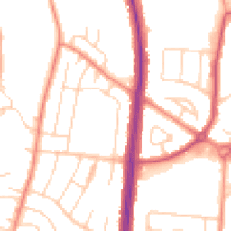 Daytime road noise heatmap for S6 1AU