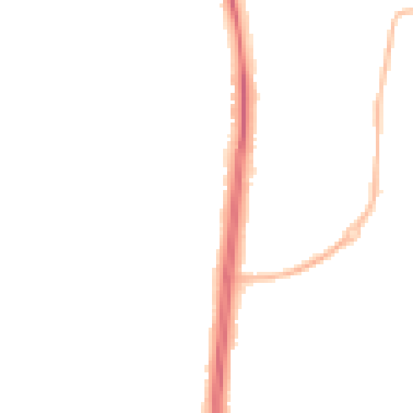 Night-time road noise heatmap for S6 1AW