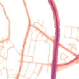 Daytime road noise heatmap for S6 1AX
