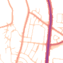 Daytime road noise heatmap for S6 1AZ