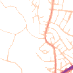 Daytime road noise heatmap for S6 1BF