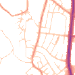 Daytime road noise heatmap for S6 1BG