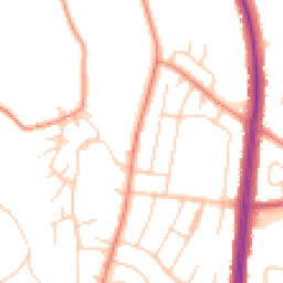 Daytime road noise heatmap for S6 1BN