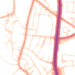 Daytime road noise heatmap for S6 1BQ
